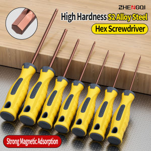 Multifunctional Allen Screwdriver 6 Pointed Star Hexagonal Extended Straight Shank Screwdriver H2.5 Small H3H6 Combo Set