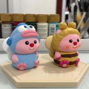 DIY Coloring True Fragrance White Mold Graffiti Paint Small Beaver Children Parent-Child Toy Creative Handmade Model