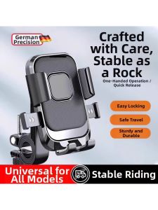 UBT | Universal Quick Release Shock Absorption Motorcycle Bicycle Phone Mount