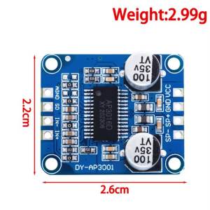 Mô-đun Khuếch Đại Âm Thanh Mono Công Suất Cao 300W Class D Bảng Mạch Âm Thanh Điện Áp Vào DC 8-24V Tải 4-8 Ohm Dùng Cho Âm Thanh Xe Hơi Rạp Hát Gia Đình