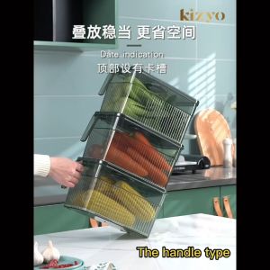 🇸🇬Kizyo Fridge Organizer Boxes/Food storage Boxes/Fridge Storage Drawer/Refrigerator Organizer/Kitchen Storage Box