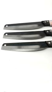 Combo 3 dao thái thịt siêu bén cắt gọt rau củ tiện lợi bộ dao đa sỹ cán gỗ - HokitStore