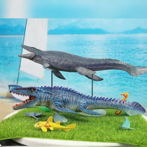 Ancient creature animal simulation Mosasaur model toy gift ornaments