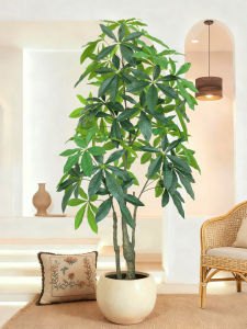 High-End Large Fake Money Tree Indoor Decor
