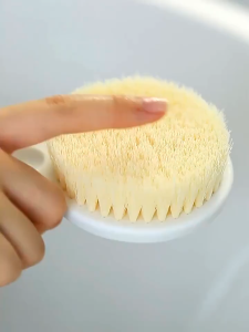 Long Handle Bristle Bath Brush Back Scrubber Bath Body Brush Scrub Shower Soft Berus Mandi Berbulu Lembut