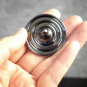 Zinc Alloy Enchanting Teardrop Fidget Spinner - Swirling Desktop Anxiety Relief Toy for All Ages Premium Sensory Focus Gift