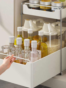 XUNHUAI | Stainless Steel Pull-out Cabinet Storage Rack