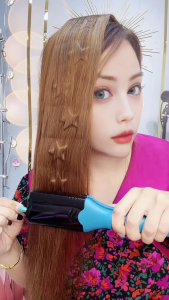 Hair Straightener & 3D Image Hair Imprinting Iron with 5 Different Plates Crimper Perfect Hot Tool for Hair Art 3D Stamper Iron