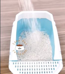 Litter Box Kucing Jumbo & Cat Toilet: Tempat Bak Pasir untuk Poop Kucing