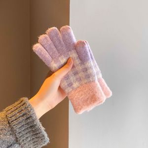 XIANGCAI | Cute Snowman Touchscreen Warm Wool Gloves