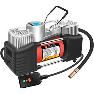 Bơm Khí Điện Đôi Xi-lanh Áp Suất Cao 220V