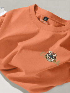 TUCANO | National Style Pure Cotton Summer Loose Fit T-Shirts