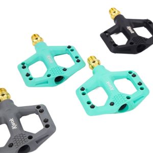 Kwok 3 Bearing Bicycle Pedals Nylon Ultralight MTB Road Pedals Seal Bearing Light Weight Bike Non-slip Pedals Cycling Platform