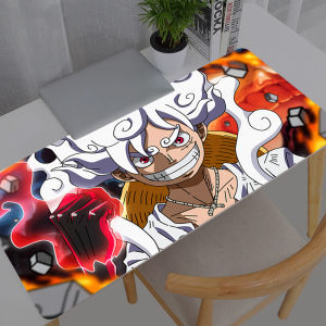 Bandai | Large Mouse Pad Gamer Keyboard One Piece Luffy Mousepad Pc Computer Desk Mat Gaming Pad Mouse Mats For CS GO LOL