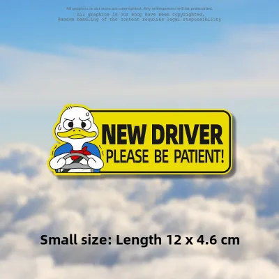 chapter byte | New Driver Practice Period Creative Car Stickers
