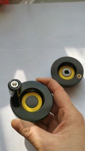 Hand Wheel Mesin Milling 8*63/10*80mm Rear Ripple Lathe Milling dengan Setang Handle