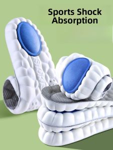 Sports Insole Cushioning Shock Absorption Long Wear Comfort Sweat Absorbent Odor Control Breathable Soft Bottom for Men And Women