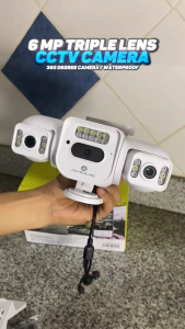 YOOSEE Y30 3 Screens 3 Cameras CCTV Outdoor Waterproof 360 Panoramic No Blind Spots Smart Wifi CCTV Connect to Cellphone PTZ Security Camera Wireless Home Protection IP Cam Two-way Audio and speaker CCTV