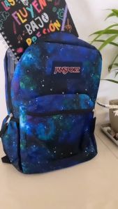 JanSport Tas Ransel Backpack Daypack Cross Town Cyberspace Galaxy