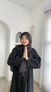 Anne Dress Wanita Muslim Korean Style Casual