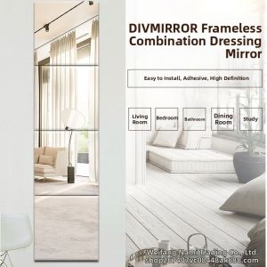 Wall-Mounted Full Length Dressing Mirror