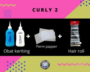 Paket keriting rambut good wave 130 ml x 2