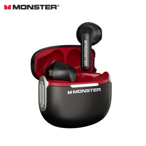Monster | Monster GT15 Wireless Bluetooth5.4 Headphones ANC Music Sports Gaming Earphones TWS Noise Reduction Stereo Earbuds 2025 Headset