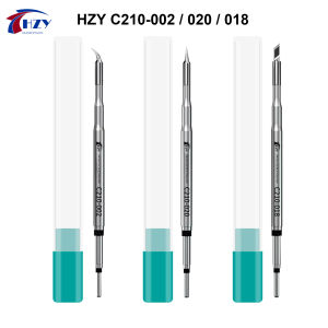 HZY C210 Soldering Iron Tips 002 018 020 For 210 Soldering Iron Universal Compatible T210 Soldering Station Welding Repair Kit