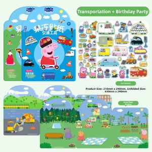 HPRETTY | Repeatable Sticker Book for Kids 2-3 to 6 Years