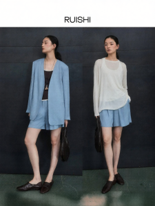 epoque de rueen | 100% Acetic Acid Fashionable Elegant Workwear Suitable Casual Autumn Suit