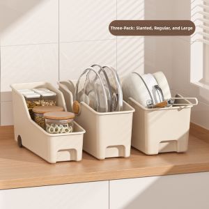 XUNHUAI | Pots and Pans Storage Organizer with Wheels
