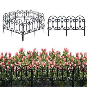 Garden Plastic Fence for Decor