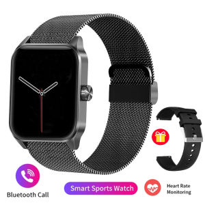 2025 Bluetooth Call Smart Watch - Women Men Sports Fitness Tracker with Heart Rate Monitor Custom Dial Smartwatch for Lady