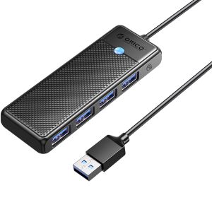 Orico USB Hub Type C hub 4 Port USB 3.0 Type C 5Gpbs Multiple High Speed OTG Adapter for Computer Laptop Accessories