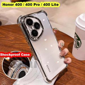 Honor 400 Pro Honor400 Pro 400 Lite 5G Case Honor400 Honor400Pro5G Case with Camera Protector Soft Shockproof Transparent Clear Luxury Glitter New Design