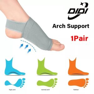DIDI 1 Pair Arch Support Sleeves Plantar Fasciitis Heel Spurs Foot Care Flat Feet Relieve Pain Sleeve Socks Orthotic Insoles Pads