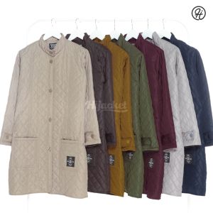NEW Hijacket Belva Ivory Hijacket wanita muslimah - Jaket musim dingin wanita korea Mantel muslimah syari Mantel musim dingin wanita aket Wanita Kekinian Jaket Muslimah Syari Panjang jaket wanita anti air dan tahan angin jumbo