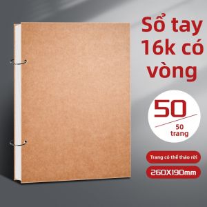 Sổ Vẽ Dày Có Lá Lỏng Mini