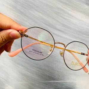 Gọng kính cận H0011 chất liệu titan thời trang mắt kính OURESS nam nữ siêu nhẹ siêu bền