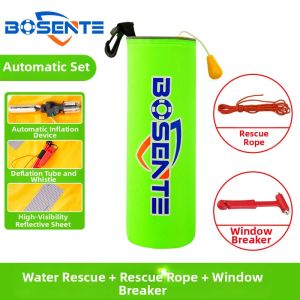 JOYCS | Emergency Drowning Rescue Equipment with Automatic Inflation and Window Break Survival Ring