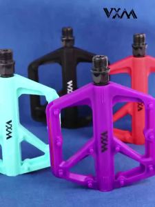 Bàn Đạp Xe Đạp Phẳng Bằng Nylon VXM Siêu Nhẹ Chống Trượt Phụ Kiện Đạp Xe Rộng Hơn Dành Cho Xe Đạp Leo Núi - Bàn Đạp Xe Đạp Đường Trường Rộng Hơn Chống Trượt