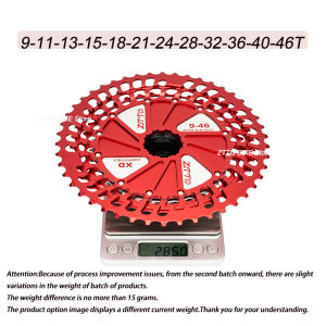 ZTTO | ZTTO SLR3 Ultimate 12 Speed 10-50T 10-51T XD Cassette Red-silver MTB 12S 9-46T 9-50T 10-46T ULT XD Sprocket 12V K7 282~298g