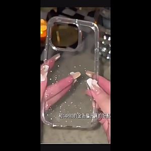 imobile | Transparent Sparkle Dust Phone Case for iPhone