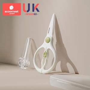 KESCOORL | Baby-Safe Ceramic Food Scissors