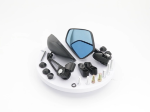 Motorcycle rearview mirror modification reflector carbon fiber large field motorcycle rearview mirror