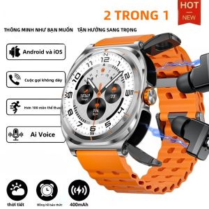 Đồng Hồ Thông Minh Samsung TWS 2 Nâng Cấp Tích Hợp Tai Nghe 2 Trong 1 Hỗ Trợ Gọi Bluetooth Chống Nước IP68 Theo Dõi Thể Dục Thể Thao Ngoài Trời