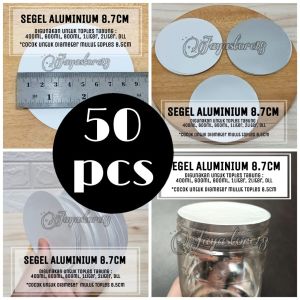 PILIH 20PCS 50PCS 100pcs SEGEL ALUMINIUM 8.7cm 9CM TOPLES TABUNG diameter 8.7cm 9CM 300ml 400ml 500ml 600ml 800ml 1liter 2liter 1000liter 2000liter MURAH segel induksi segel plastik pvc 9cm DISTRIBUTOR GROSIR BOTOL TOPLES JAR MURAH jayastore18