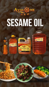Avalone Sesame Oil 1 Liter: A Healthy Cooking Oil