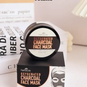 HERBICOS Oxygenated Charcoal Bubble Face Mask 100g Suitable For ALL Skin Type