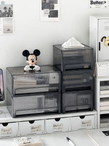 Hộp Đựng Đồ Acrylic Ngăn Kéo Hộp Đựng Đồ Dùng Văn Phòng Phẩm Cho Học Sinh Hộp Đựng Bút Chì Hộp Đựng Đồ Để Bàn Dung Tích Lớn